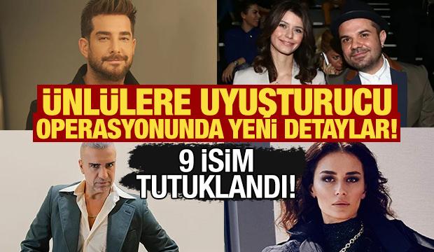 &Uuml;nl&uuml;lere uyuşturucu operasyonu: 9 kişi tutuklandı!
