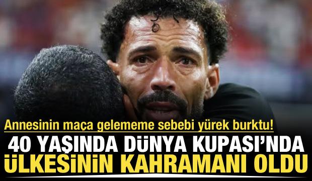40 yaşında D&uuml;nya Kupası'nda yıldız oldu! Annesinin ma&ccedil;a gelememe sebebi y&uuml;rek burktu