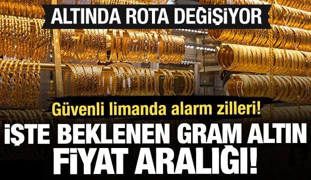 Altında rota değişiyor: İşte beklenen gram altın fiyat aralığı! 