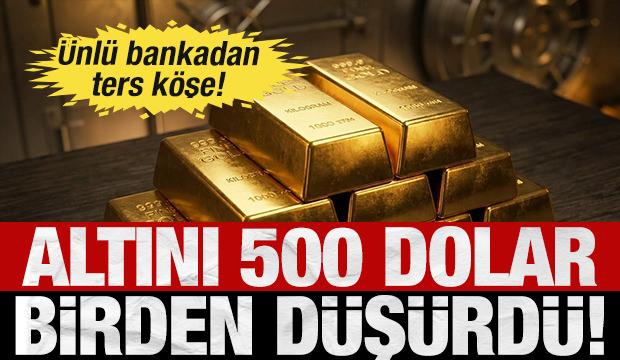 Altını 500 dolar birden d&uuml;ş&uuml;rd&uuml;: Yatırımcısına ters k&ouml;şe!