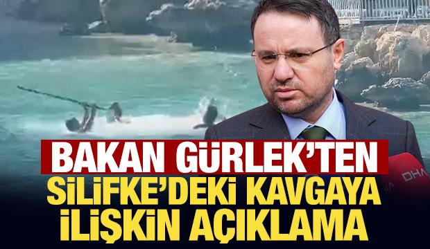Bakan G&uuml;rlek'ten Silifke'deki kavgaya ilişkin a&ccedil;ıklama: Adli s&uuml;re&ccedil; başlatıldı