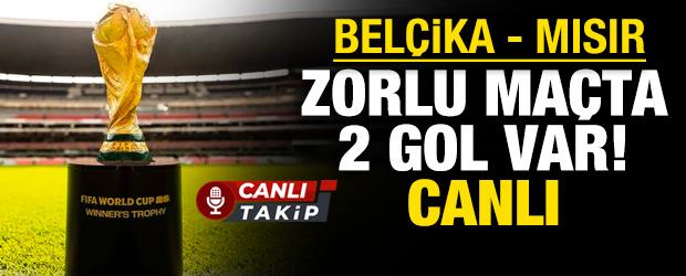 Bel&ccedil;ika - Mısır! CANLI
