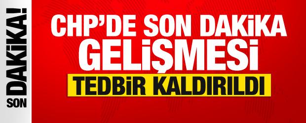 CHP'de G&ouml;khan G&uuml;naydın kararı! Tedbir kaldırıldı