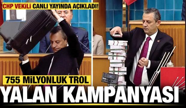 CHP'de trol hesaplara &ouml;denen miktarı CHP'li vekil canlı yayında a&ccedil;ıkladı
