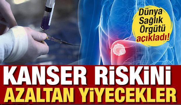 DS&Ouml; uyardı sinsice ilerliyor! İşte riski azaltan 23 yiyecek!