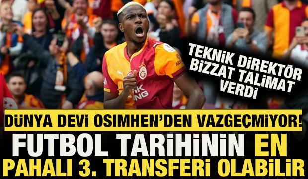 D&uuml;nya devi ondan vazge&ccedil;miyor! Victor Osimhen tarihin en pahalı 3. transferi olabilir