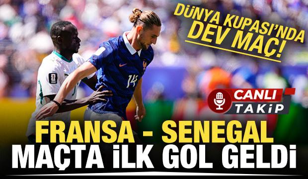 D&uuml;nya Kupası'nda dev ma&ccedil;! Fransa - Senegal! CANLI