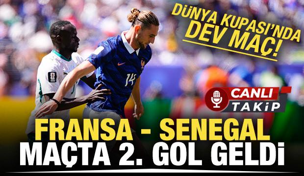 D&uuml;nya Kupası'nda dev ma&ccedil;! Fransa - Senegal! CANLI