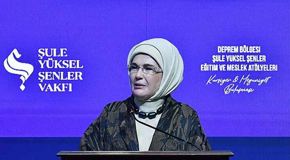 Emine Erdoğan'dan "Şule Y&uuml;ksel Şenler Eğitim ve Meslek At&ouml;lyeleri"ne ilişkin paylaşım