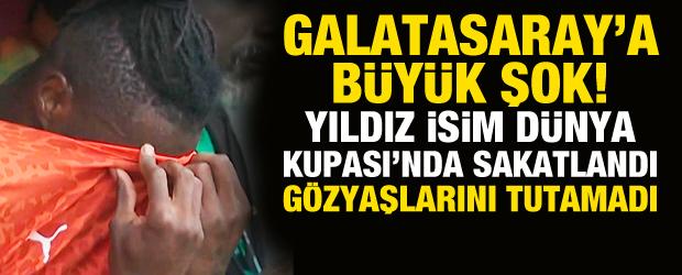 Galatasaray'a b&uuml;y&uuml;k şok! Yıldız isim D&uuml;nya Kupası'nda sakatlandı