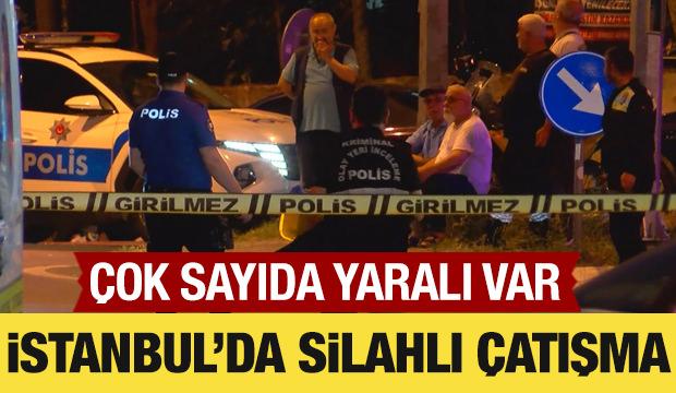İstanbul'da silahlı &ccedil;atışma: 3'&uuml; ağır 5 yaralı var