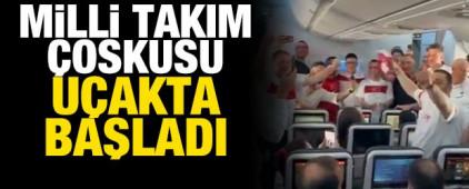 İstanbul&rsquo;dan San Francisco&rsquo;ya giden u&ccedil;aklarda milli takım coşkusu
