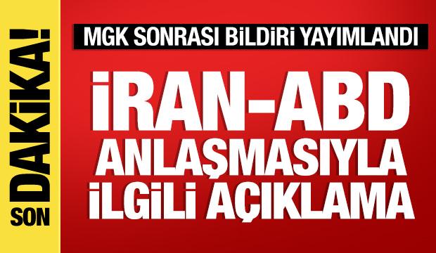 MGK sona erdi: Yazılı a&ccedil;ıklama yapıldı