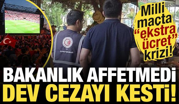 Milli ma&ccedil;ta 'ekstra &uuml;cret' krizi: Bakanlık affetmedi! Dev cezayı kesti...