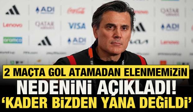 Montella 2 ma&ccedil;ta gol atamadan elenmemizin nedenini a&ccedil;ıkladı! 'Kader bizden yana değildi'