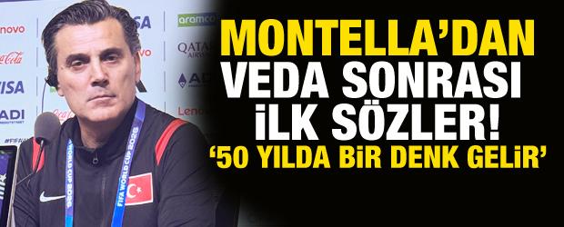 Montella'dan veda sonrası ilk s&ouml;zler! '50 yılda bir denk gelir'