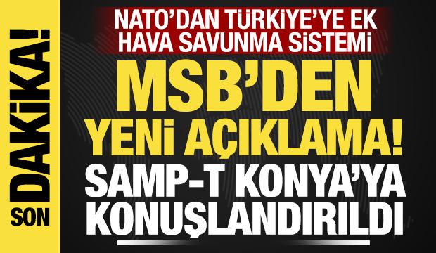 MSB'den Konya'da konuşlandırılan hava savunma sistemine ilişkin a&ccedil;ıklama!