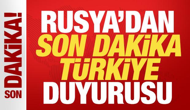 Rusya'dan son dakika T&uuml;rkiye duyurusu: Hazır olduklarını teyit ettiler