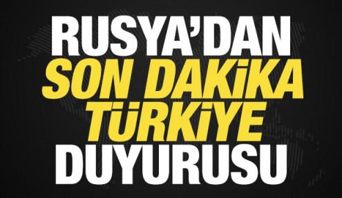 Rusya'dan son dakika T&uuml;rkiye duyurusu: Hazır olduklarını teyit ettiler