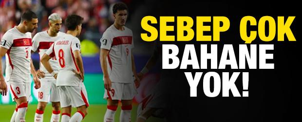 Sebepler &ccedil;ok bahane yok!