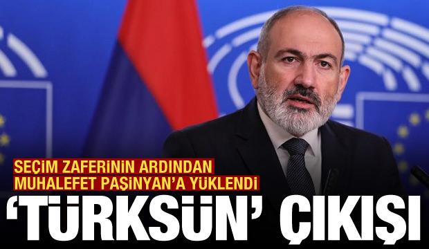 Se&ccedil;im zaferinin ardından Paşinyan'a "T&uuml;rk" &ccedil;ıkışı: Bunu hakaret olarak g&ouml;rm&uuml;yorum