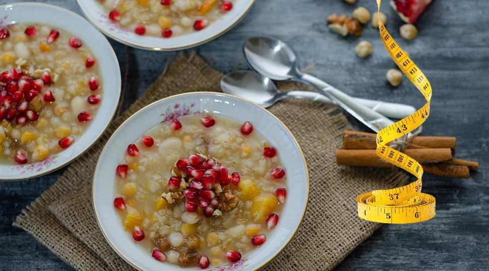 Şekersiz ve glutensiz aşure tarifi