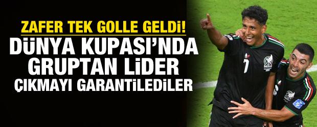 Tek golle gelen zafer! D&uuml;nya Kupası'nda gruptan lider &ccedil;ıktılar