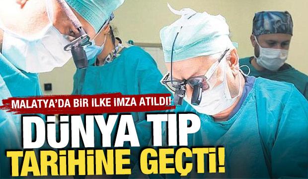 Tıp tarihinde bir ilk: Malatya&rsquo;da 8&rsquo;li &ccedil;apraz karaciğer nakliyle d&uuml;nya rekoru kırıldı!
