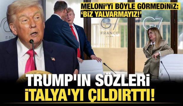 Trump ile Meloni arasında fotoğraf krizi! ABD-İtalya hattında y&uuml;ksek gerilim
