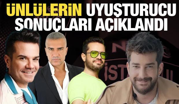 &Uuml;nl&uuml;lerin uyuşturucu test sonu&ccedil;ları &ccedil;ıktı! Kenan Doğulu, Enis Arıkan, Ozan Doğulu...