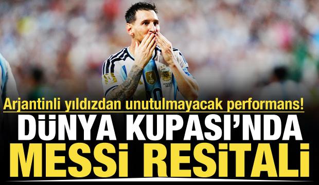 Unutulmayacak performans! Arjantin Messi'nin şovuyla kazandı