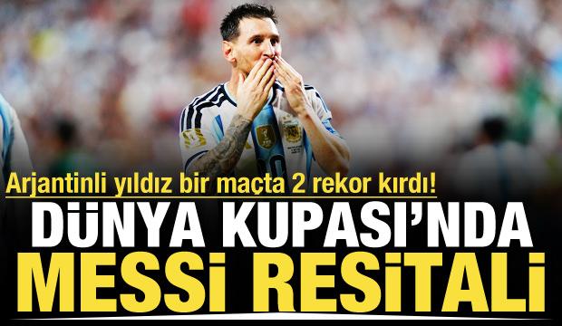 Unutulmayacak performans! Arjantin Messi'nin şovuyla kazandı