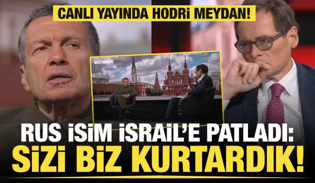 Vladimir Solovyov: İsrail varlığını bize bor&ccedil;lu!