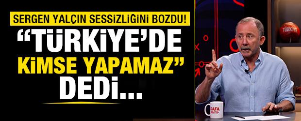 Beşiktaş'tan ayrılan eski teknik direkt&ouml;r&uuml; Sergen Yal&ccedil;ın sessizilğini bozdu