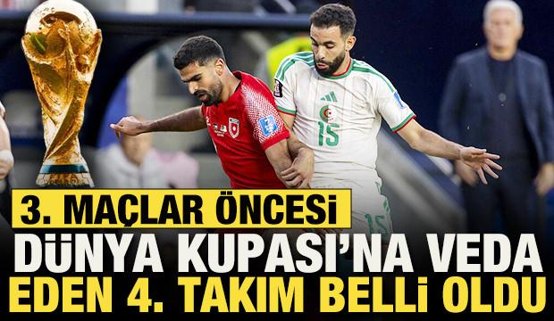 2026 D&uuml;nya Kupası&rsquo;na veda eden 4. takım belli oldu!