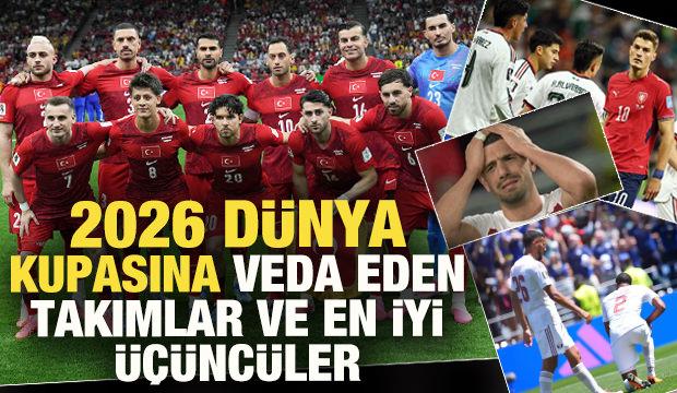 2026 D&uuml;nya Kupası&rsquo;na veda eden takımlar belli oldu!