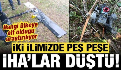 2 ilimizde peş peşe İHA'lar d&uuml;şt&uuml;: Hangi &uuml;lkeye ait olduğu araştırılıyor!