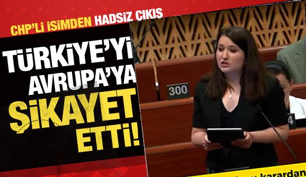 CHP'li G&ouml;k&ccedil;e G&ouml;k&ccedil;en, parti i&ccedil;indeki olaylar nedeniyle T&uuml;rkiye'yi Avrupa'ya şikayet etti