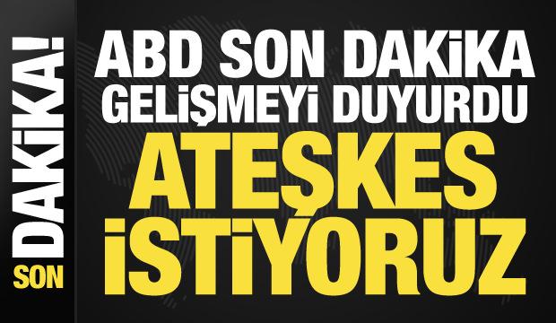 ABD'den son dakika İran mesajı: &Ouml;nemli mesafe katettik