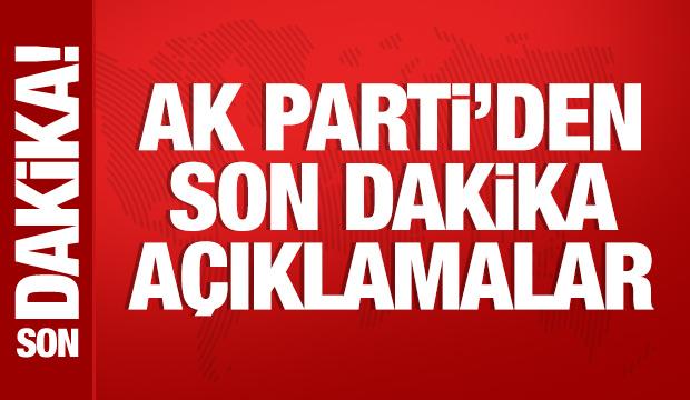 AK Parti S&ouml;zc&uuml;s&uuml; &Ccedil;elik'ten &ouml;nemli a&ccedil;ıklamalar