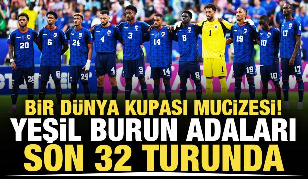 Bir D&uuml;nya Kupası mucizesi! Yeşil Burun Adaları son 32 turunda
