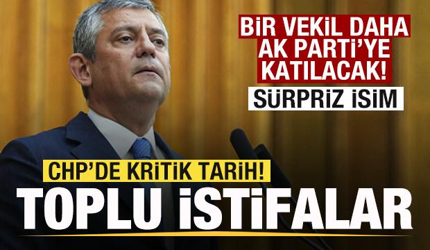 CHP'de toplu istifalar! Bir vekil daha AK Parti'ye ge&ccedil;ecek