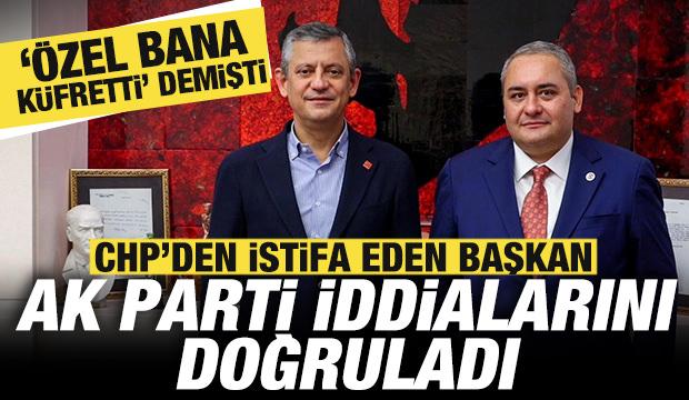 CHP'den istifa eden Ke&ccedil;i&ouml;ren Belediye Başkanı Mesut &Ouml;zaraslan AK Parti iddiasını doğruladı