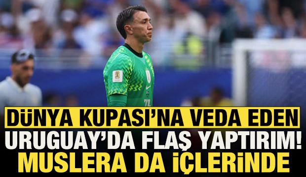 D&uuml;nya Kupası'na veda eden Uruguay'da federasyondan flaş yaptırım! İ&ccedil;lerinde Muslera da var