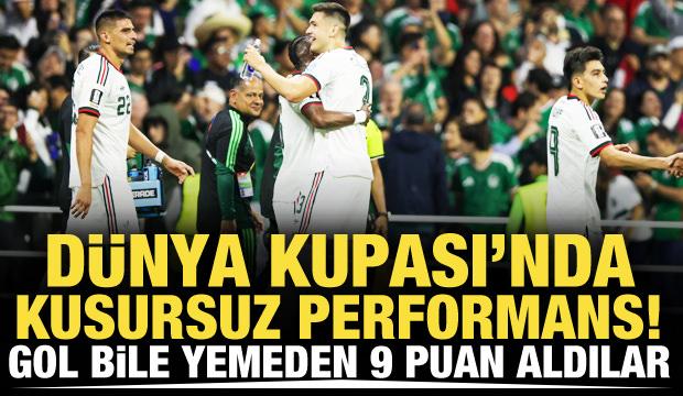 D&uuml;nya Kupası'nda kusursuz performans! Gol bile yemeden 3 ma&ccedil; 9 puan