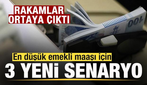 Emekli maaşına zam i&ccedil;in 3 farklı yeni senaryo! İşte masadaki rakamlar