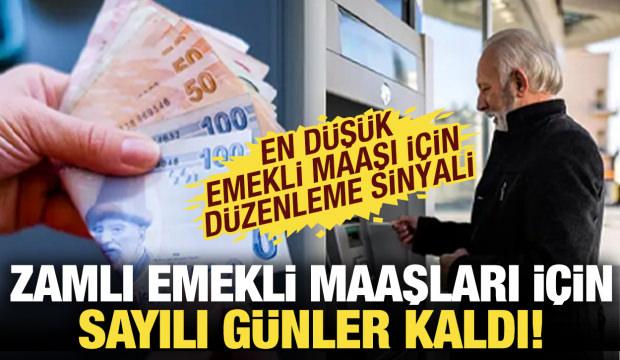 Emekliler ne kadar zam alacak? Emekli maaş zammına sayılı g&uuml;n!