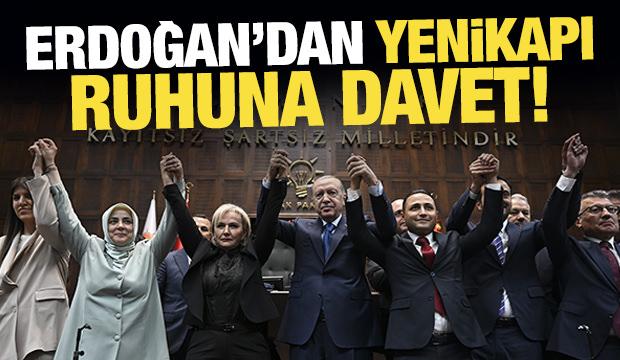 Erdoğan'dan Yenikapı ruhuna davet!