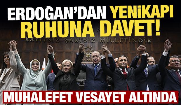 Erdoğan'dan Yenikapı ruhuna davet!
