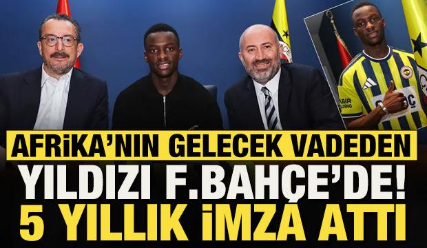 Fenerbah&ccedil;e, Amara Diouf ile 5 yıllık s&ouml;zleşme imzaladı